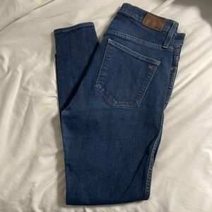 Madewell 10” High Rise Skinny Jeans Size 30